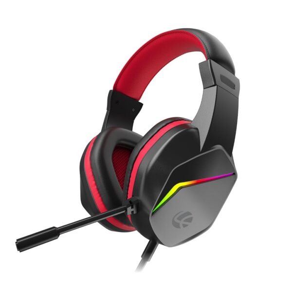 Lapcare Bunker RGB Gaming Headset, 40mm Driver Wired