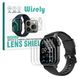 Wisely 3PCS Screen Guard for Fire-Boltt Rise 1.85”