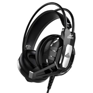 Ant Esports H520W Gaming Headset, 50mm Bass Wired