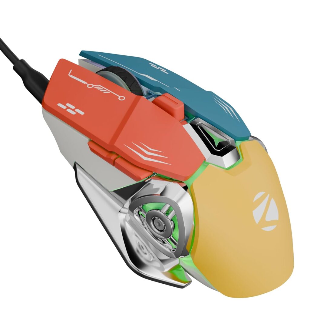 2. Zebronics Transformer M Plus Wired Gaming Mouse