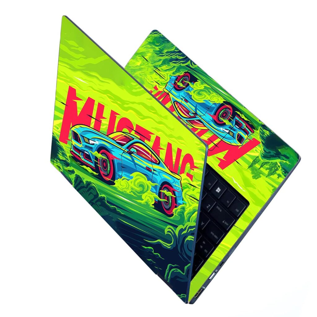 Namo Arts Mustang GT Laptop Skin Sticker 🐎🔥